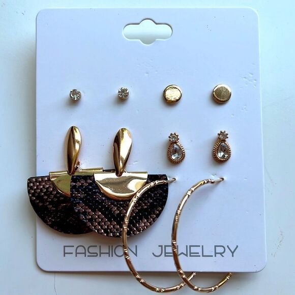 Fashion Jewelry Earring 5 Pack - Picture 1 of 2